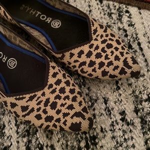 Rothy's Leopard Print Flats
